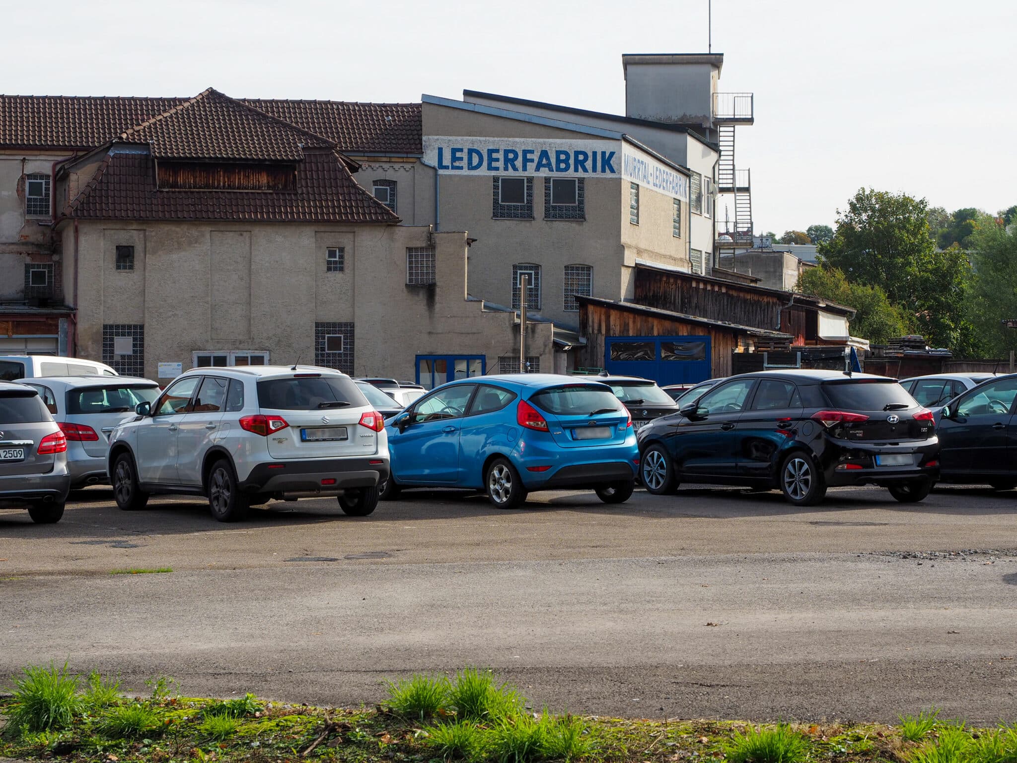 Quartier Backnang West (Bestand 2019; Bild: IBA’27/Schiller)