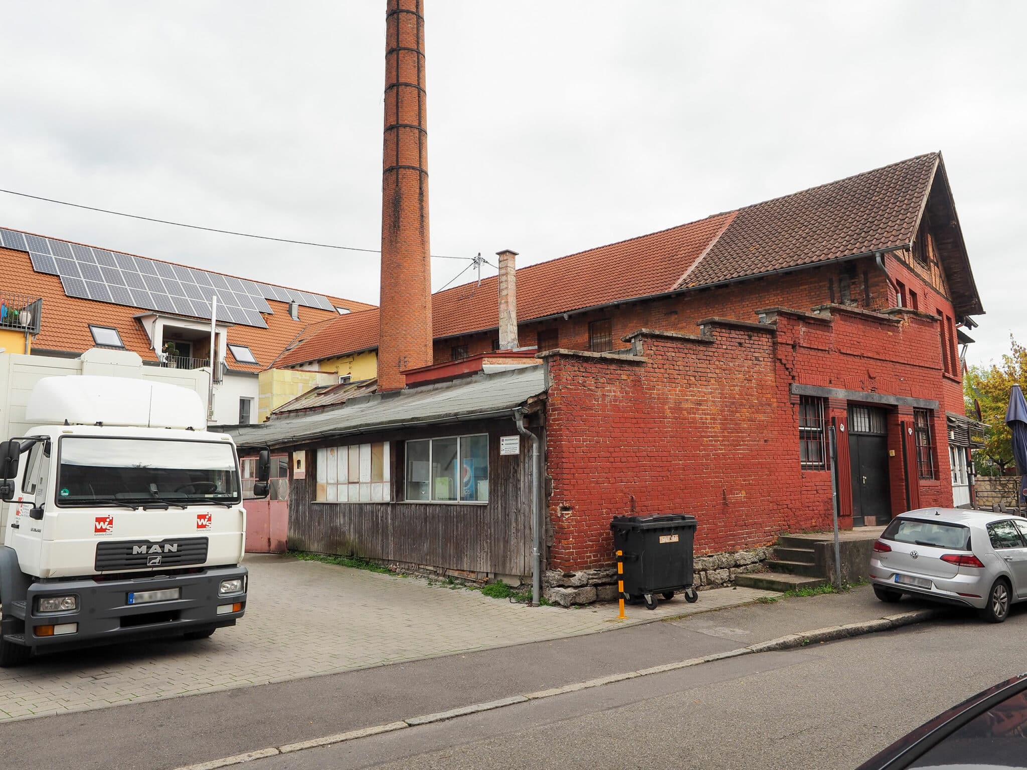 Quartier Backnang West (Bestand 2019; Bild: IBA’27/Schiller)