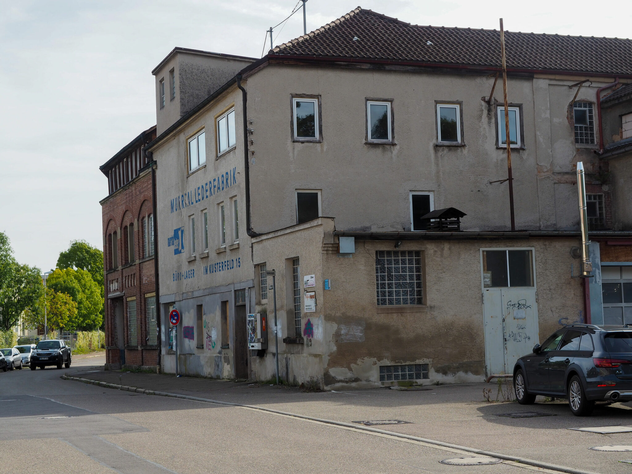 Quartier Backnang West (Bestand 2019; Bild: IBA’27/Schiller)