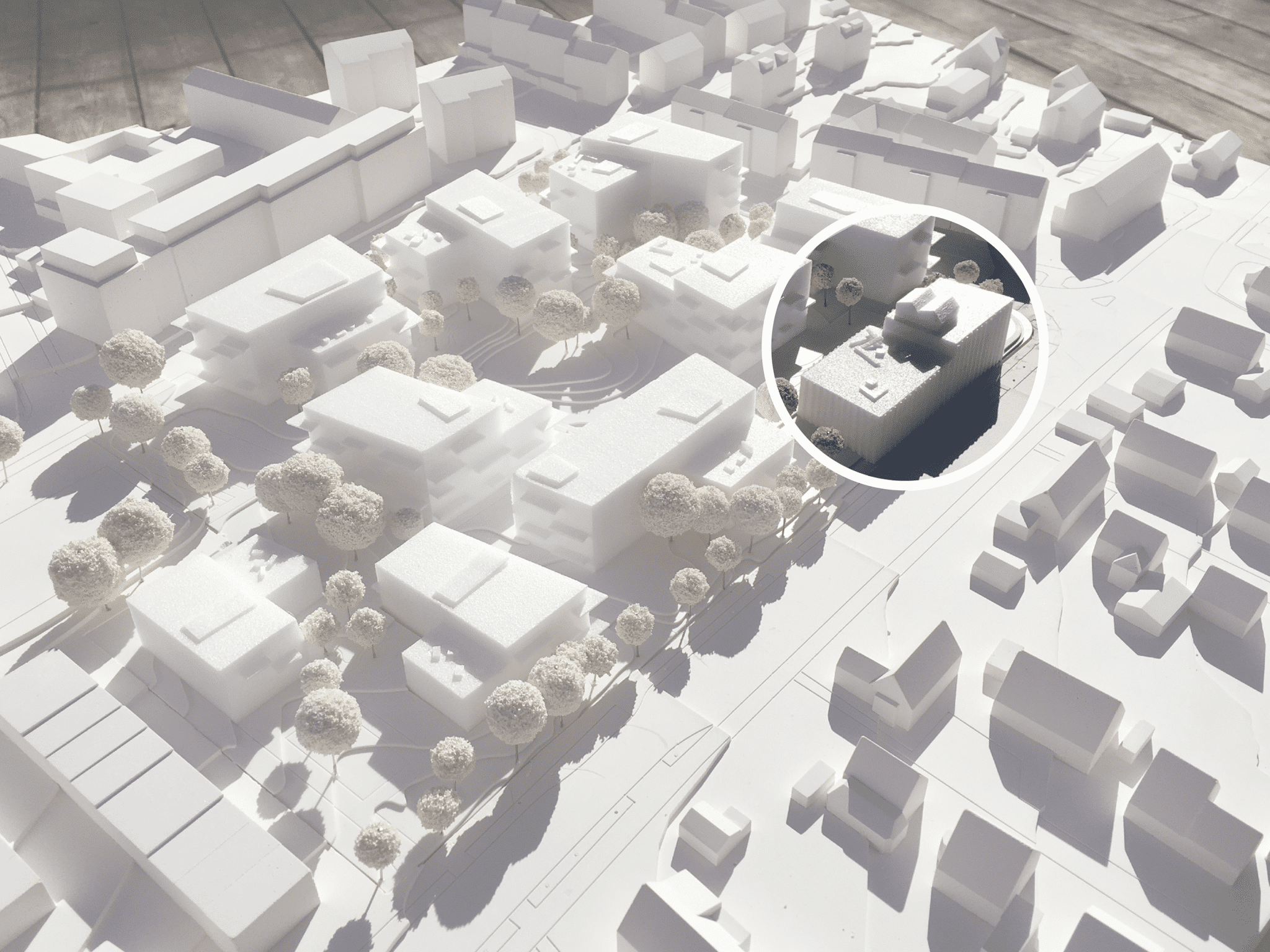 Modell Quartier am Rotweg