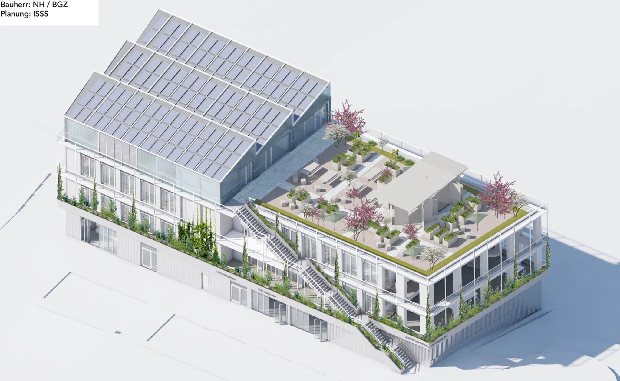 Visualisierung Haus Pia im Quartier am Rotweg