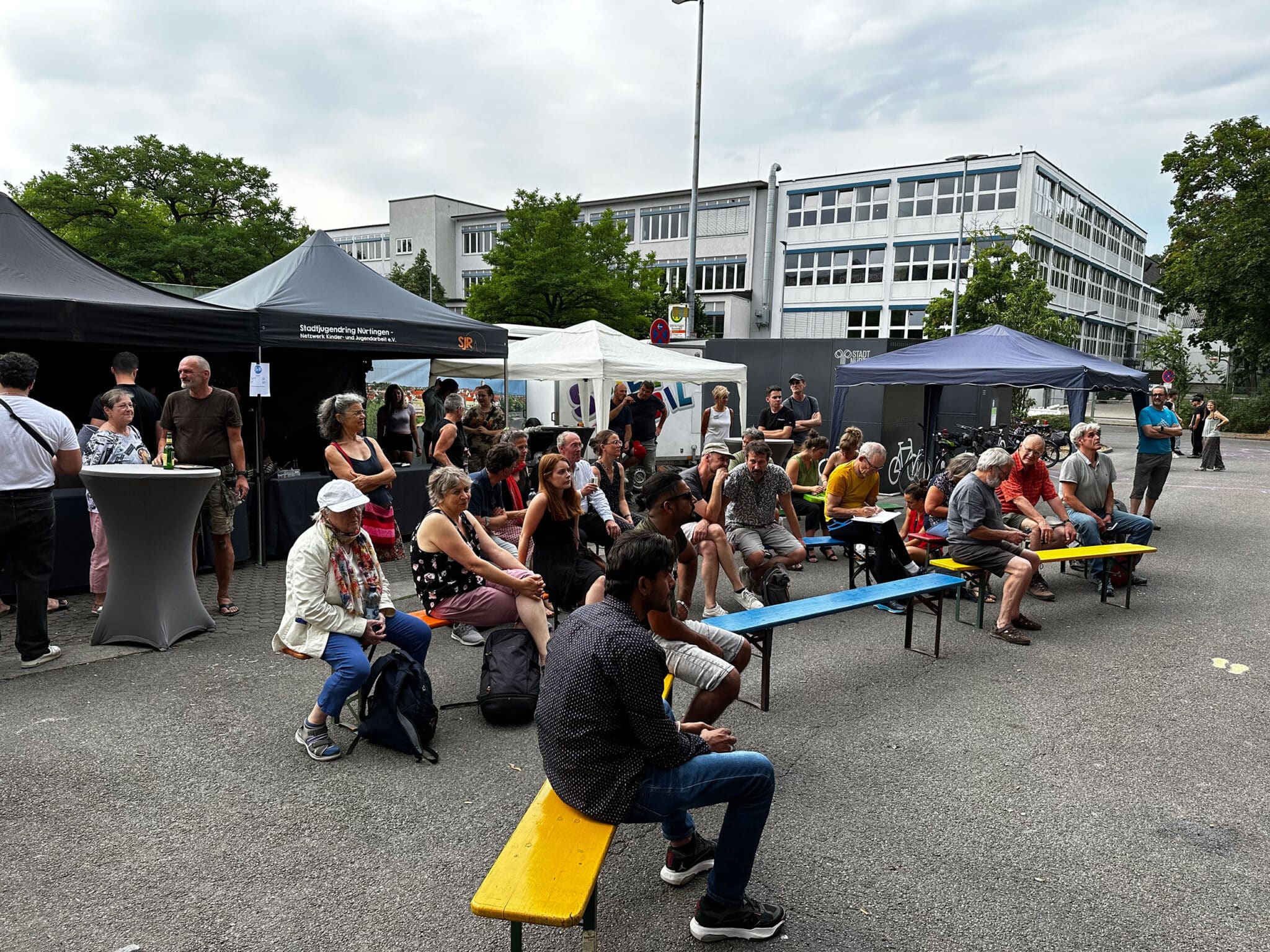 »Wem gehört die Straße?« – Nürtingen, 29.06.23 (Bild: IBA’27 / Tobias Schiller)