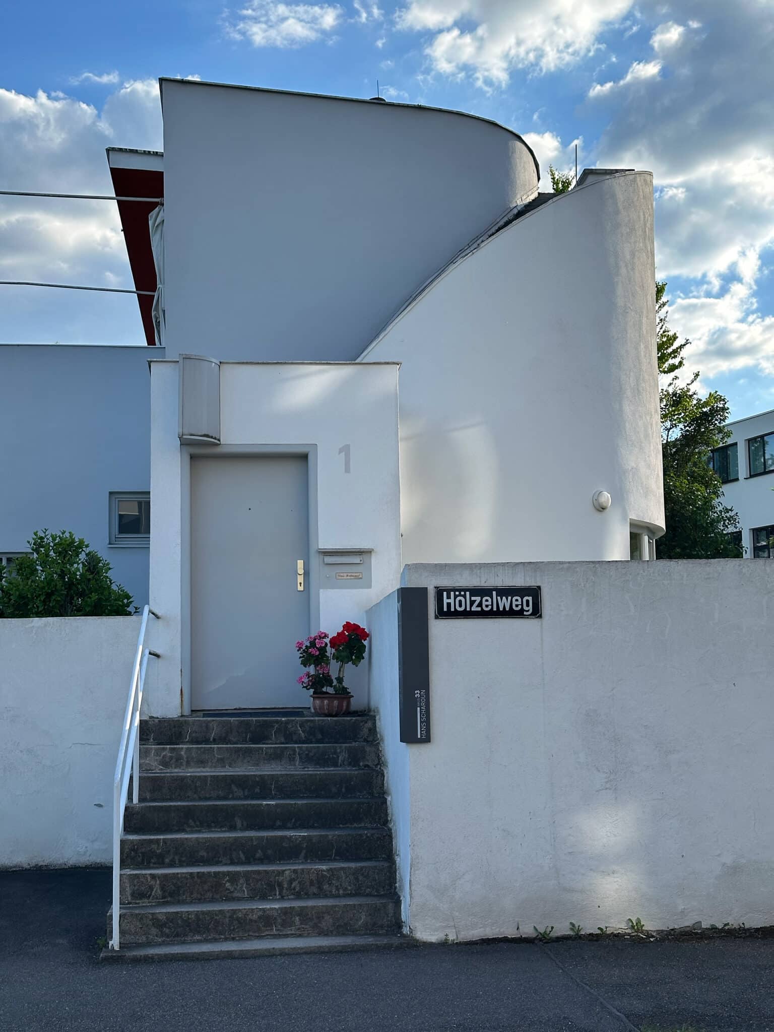 Hölzelweg 1, Architekt: Hans Scharoun