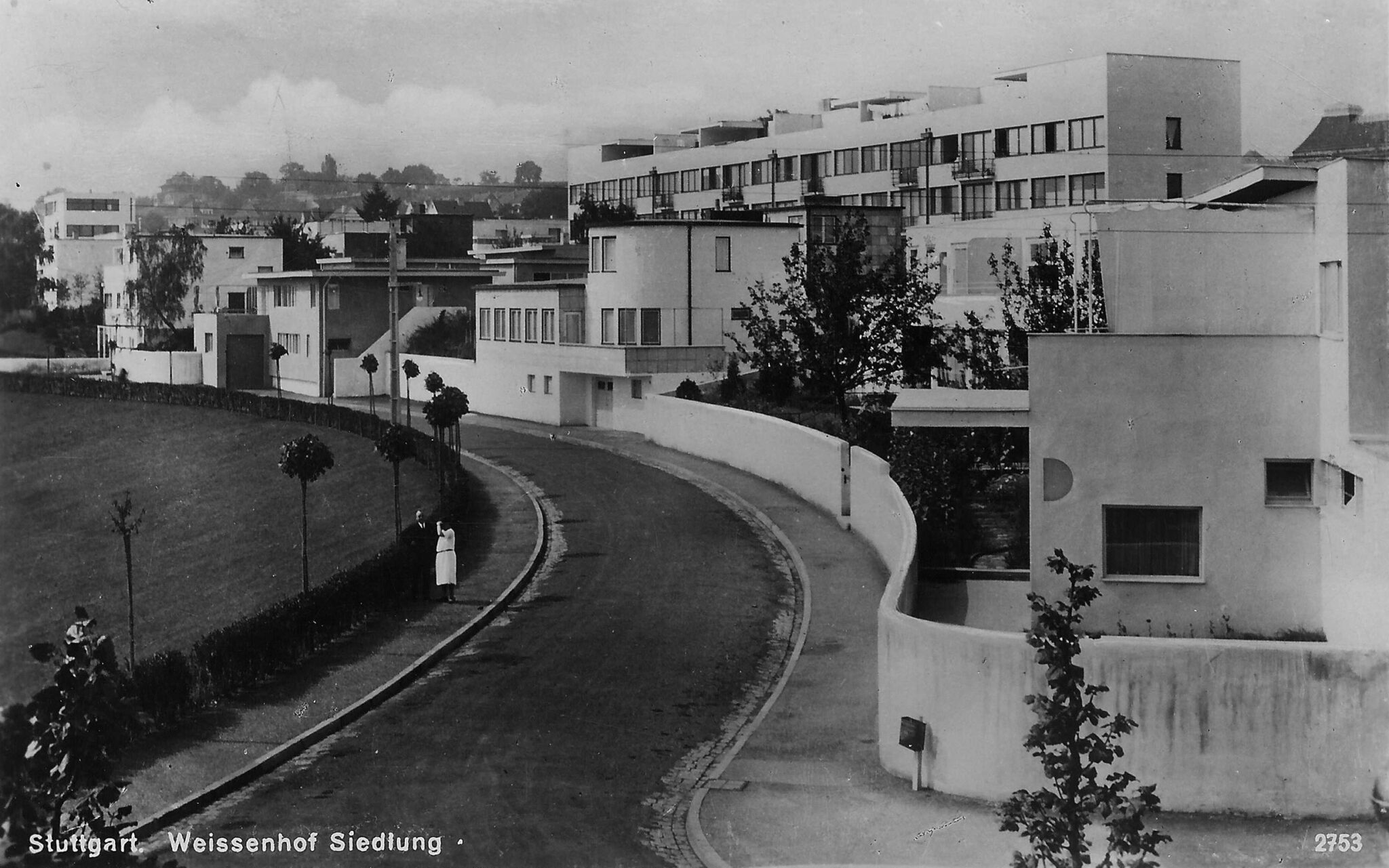 Weissenhofsiedlung 1927 (Bild: Freunde der Weissenhofsiedlung)