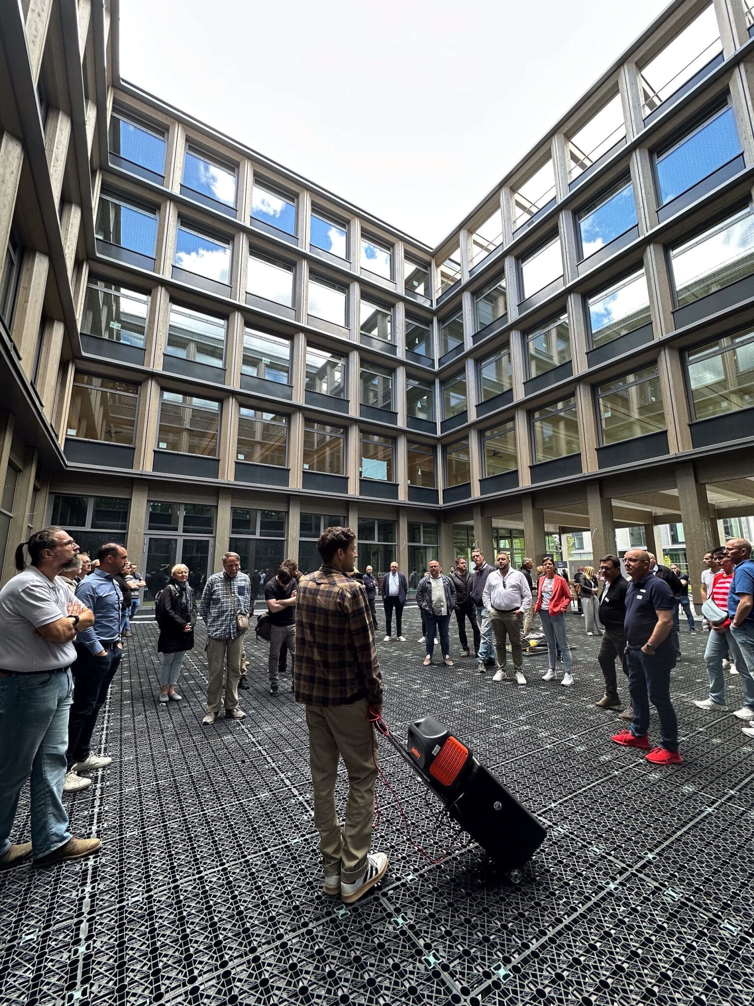 Tag der offenen Tür im IBA’27-Projekt »ZERO.« zum IBA’27-Festival #2 (Bild: IBA’27 / Tobias Schiller)