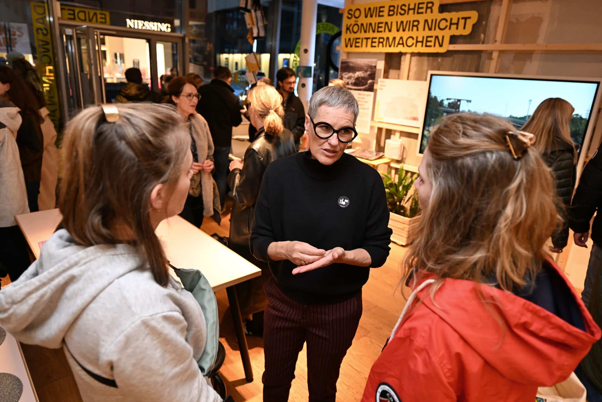 Raum der IBA’27 in der Calwer Straße in Stuttgart (Bild: IBA’27 / Franziska Kraufmann)