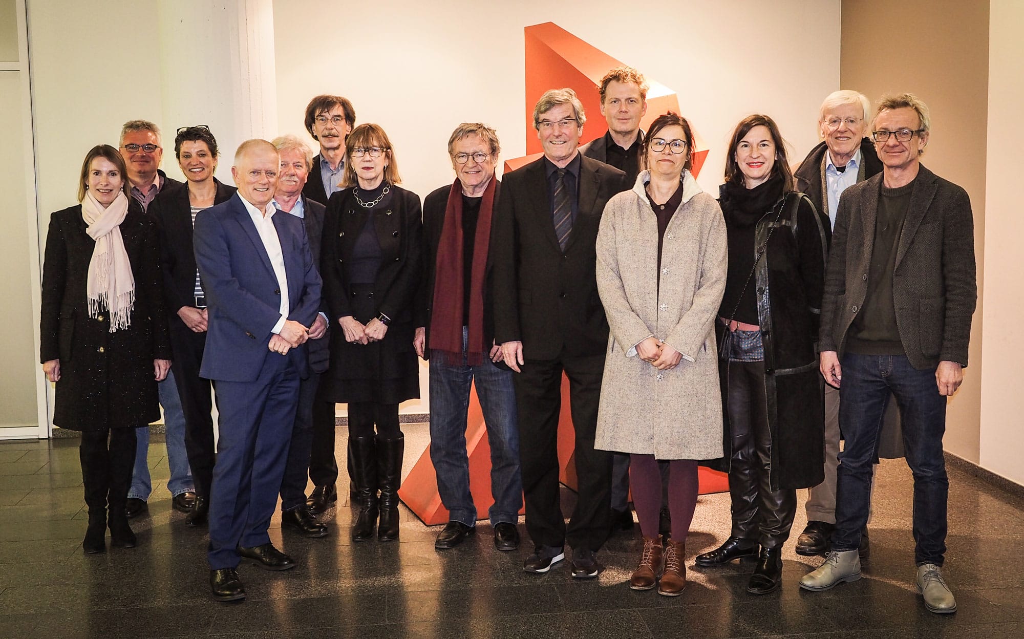 IBA-Expertenrat zu Besuch bei der IBA’27 (Stuttgart, 25.02.2019; Foto: IBA’27 / Schiller)