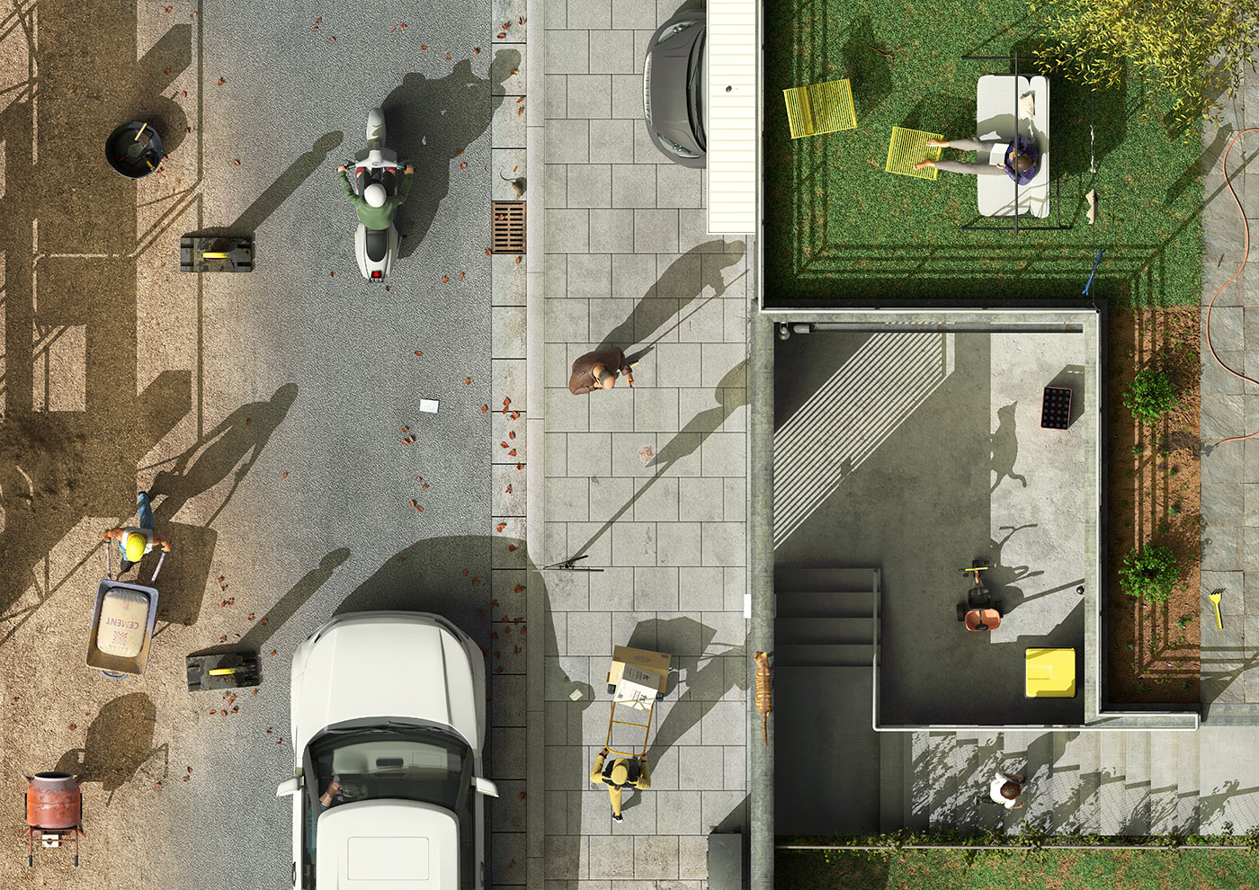 IBA’27: Illustration der Stadtregion