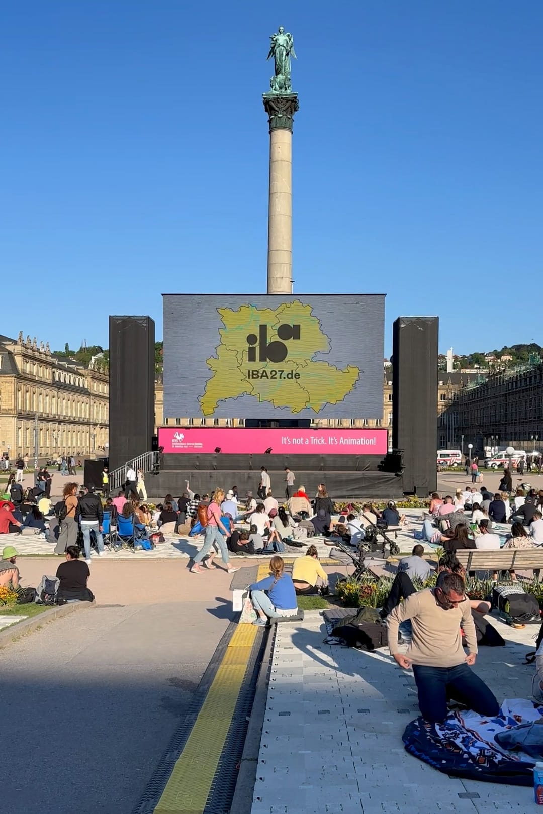 Der IBA’27-Film auf dem ITFS 2025 (Bild: IBA’27 / Tobias Schiller)