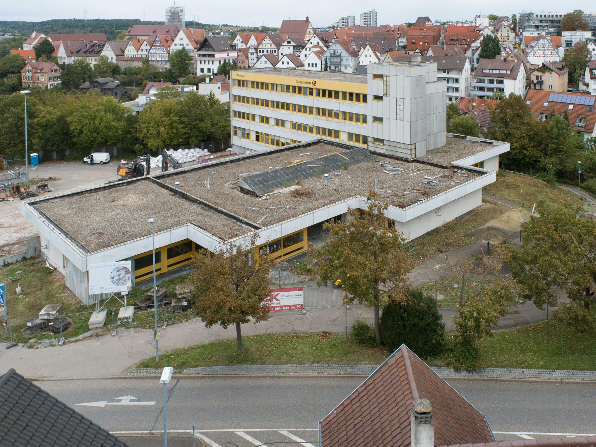 Bestand / Abriss Postareal Leonberg