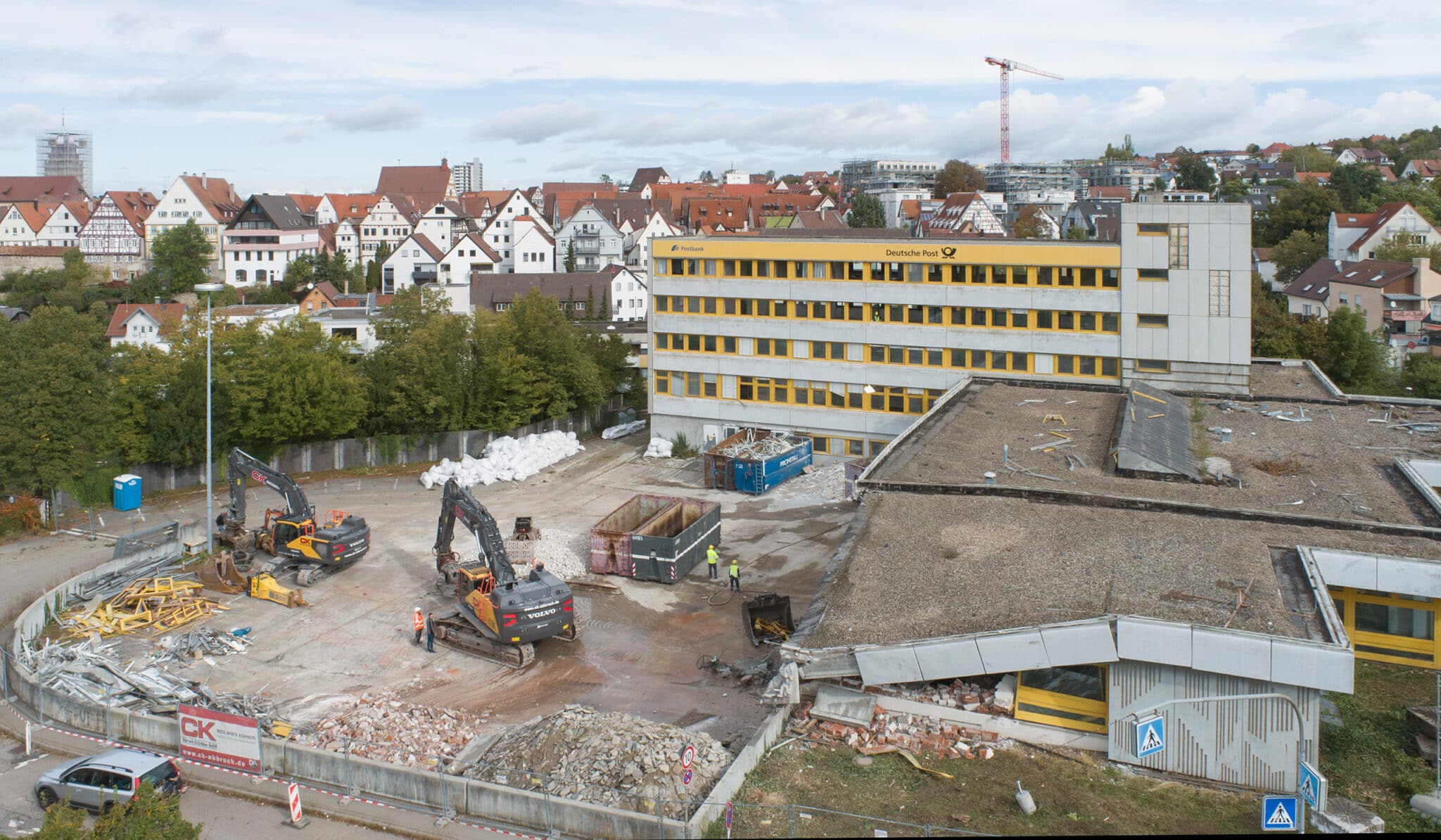 Bestand / Abriss Postareal Leonberg