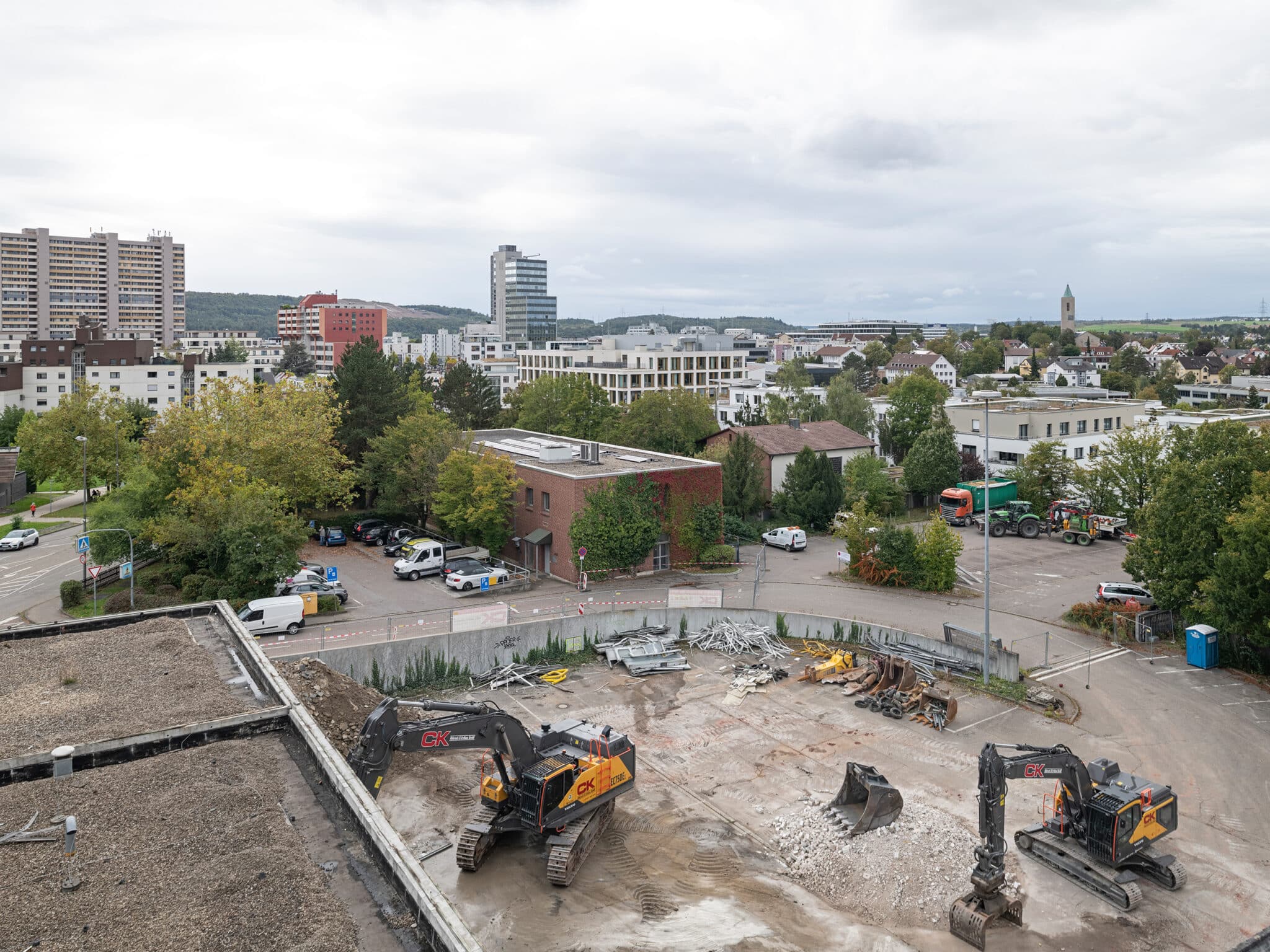 Bestand / Abriss Postareal Leonberg
